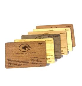 Cárta Adhmaid RFID