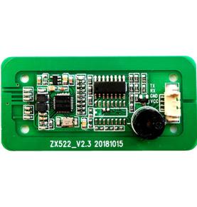 Modúl léitheoir cárta minicíochta raidió IC modúl leictreonach RFID S50 ionduchtú gan tadhall UART