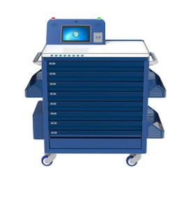 Comh-Aireachta Uirlis Chliste Tarraiceán Cliste RFID UHF Cart Uirlis Chliste