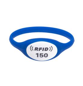 Páirc Siamsaíochta Uisce Cárta RFID Cárta Wrist ID/IC Cárta Wristband Silicone Is féidir le Cárta Glais Cliste Litreoireacht a phriontáil