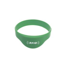 Banna láimhe leathchiorcail RFID Silicone