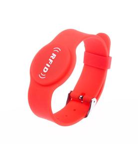 Banna láimhe clasp faire bhabhta RFID Silicone