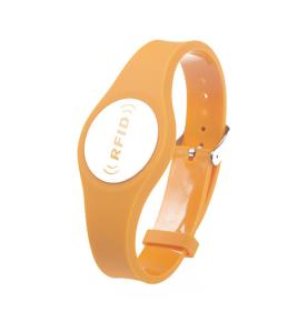 Banna láimhe rubair bog saincheaptha PVC wristband RFID
