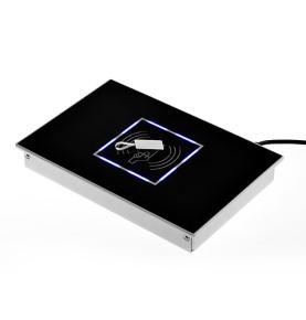 Léitheoir cárta aitheantais uathoibríoch RFID UHF bainistíocht stórais miondíola meaisín fardail iniompartha