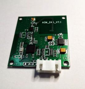 Modúl Leabaithe Gníomhach 2.4G RFID TTL Leibhéal 2.4GHz Monarcha Modúl Léitheoir Mórdhíola
