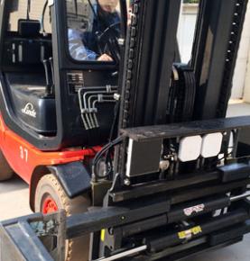 Réiteach modhnú forklift stórais RFID