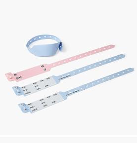 Ospidéal lámhscríofa pvc bog indiúscartha atá neamhdhíobhálach don chomhshaol RFID wristband ospidéal aitheantais othar cónaitheach bracelet RFID