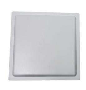 Polarú Ciorclán RFID UHF Raidió Gan Sreang Léamh Minicíocht Bainistíocht Sócmhainní Seasta 12DBI Painéal Gnóthachain Córas frith-goid bainistíochta Antenna Warehouse