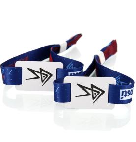 Cárta RFID saincheaptha lipéad fite wristband RFID rochtana rialaithe aistrithe teasa a aithint wristband wristband pháirc uisce páirce