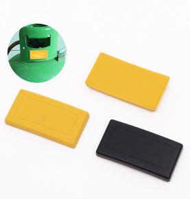 Sorcóir gáis RFID lipéad leictreonach ABS bhlaosc plaisteach fad-achair UHF sliseanna minicíocht ultra-ard bainistíochta sorcóir lipéad frith-mhiotail