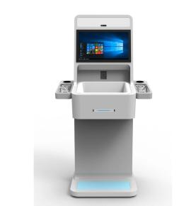 Ollmhargaí Córas Socraithe Cashier RFID Meaisín Aitheantais Lasta Baisc