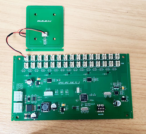 Caibinéad leabhar cliste Léitheoir aitheantais ard-minicíochta RFID modúl IC cárta léitheoir cárta NFC motherboard ciorcad 4 