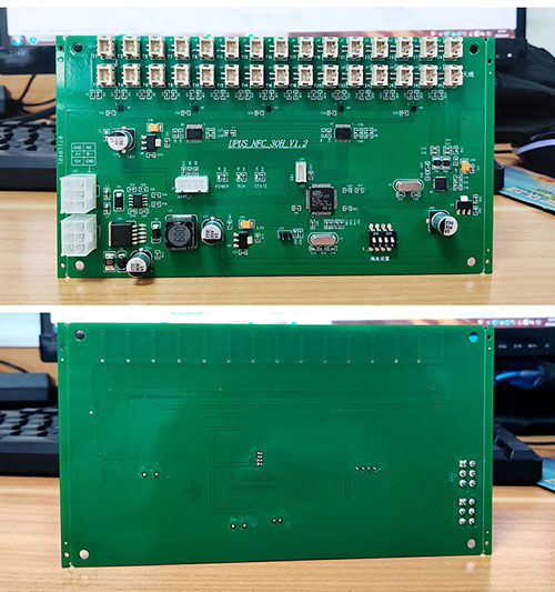 Caibinéad leabhar cliste Léitheoir aitheantais ard-minicíochta RFID modúl IC cárta léitheoir cárta NFC motherboard ciorcad 5 