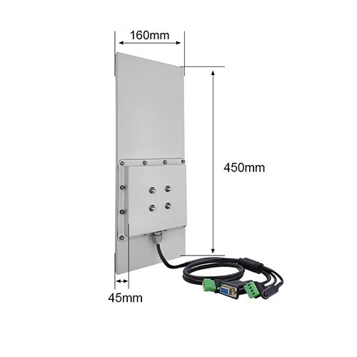 Tacaíonn UHF le léitheoir rialaithe rochtana fad-achair RFID pasfhocal truicear WG26 sealaíochta truicear lasc rialaithe rochtana 2 