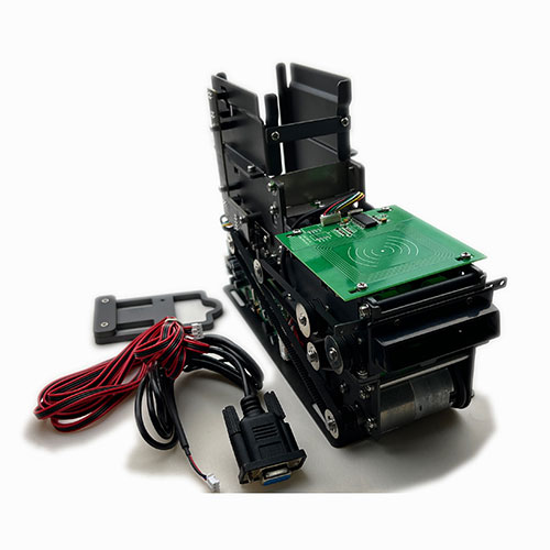 RS232 Port Srathach Leictreach Leabaithe HF Tras-Eisitheoir Cárta RFID Ciorclán Eisitheoir Cárta trealamh cárta léitheoir RFID 5