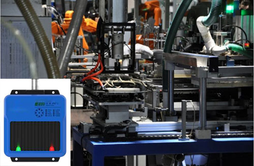 Líonra ProfiNet Tionsclaíoch HF Léitheoir RFID Braiteoir PLC Léitheoir Cód Mótair Servo 4