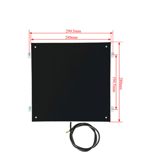 8.5dBi Polarization Circular Antenna Antenna Cir Íseal Antenna Thin VSWR Íseal 3