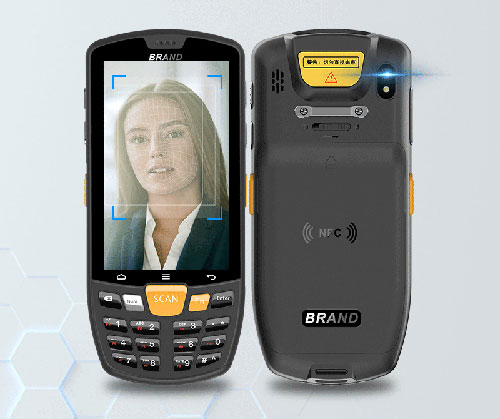 Scanadh barrachóid tionsclaíoch fardal stóras PDA NFC ERP WMS scanadh barrachód ríomhaire boise