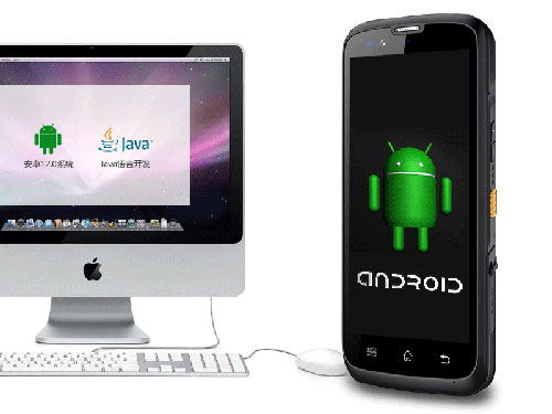 Éadaí teirminéil IoT nó comhad an chórais Android bainistíocht raon gearr UHF RFID ríomhaire boise PDA 6 