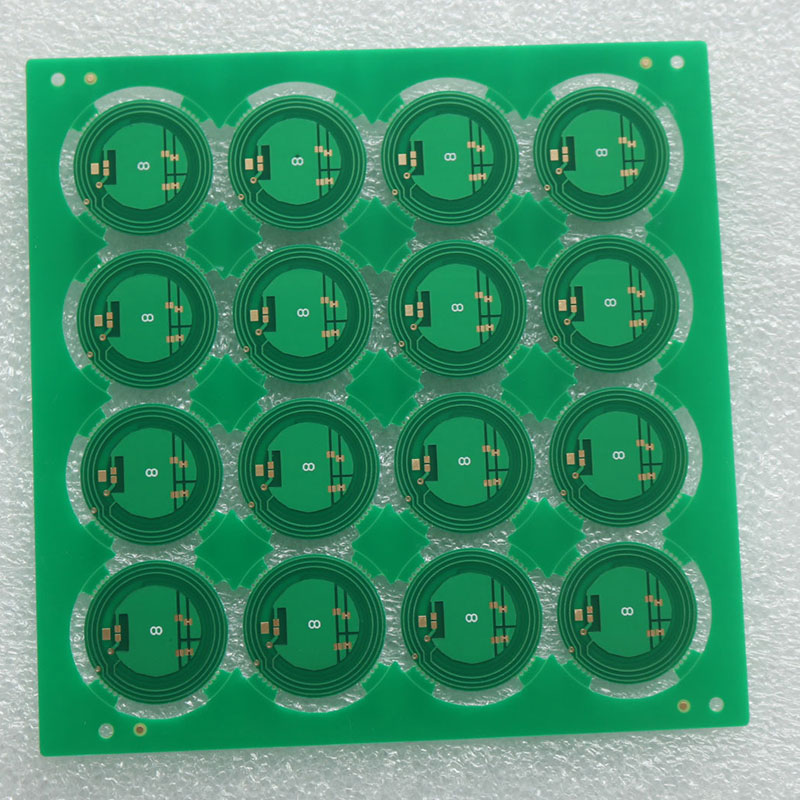 frith-ghóchumadh sliseanna scaird-RFID minicíocht cluiche sliseanna scaird RFID airgeadra sliseanna NFC 13.56Mhz PCB tag 2 