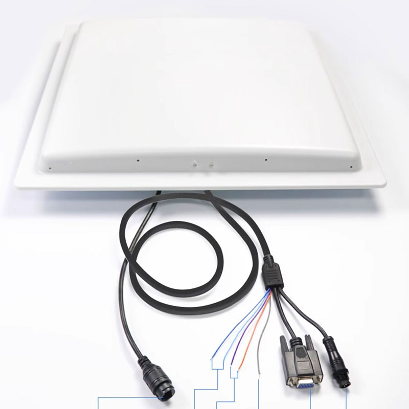 Léitheoir cárta RFID UHF fad- fad-léitheoir UHF scála urláir uile-i-amháin ag meáchan léitheoir chlib RF 2